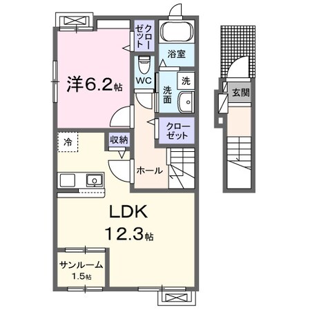 パールツリーの物件間取画像